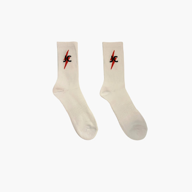 Step Into Greatness (S.I.G) Wellness Socks - White