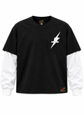 “PERSPECTIVE” DUAL LAYER LONG SLEEVE TEE