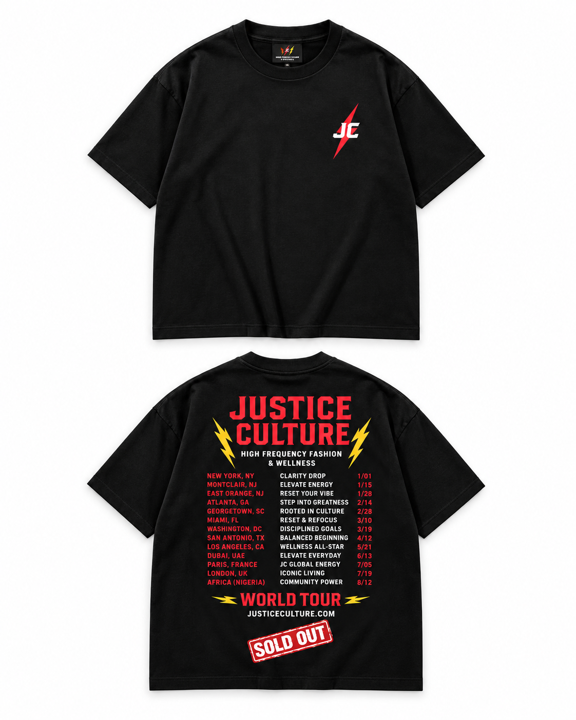 The “Global Frequency Tour” Tee