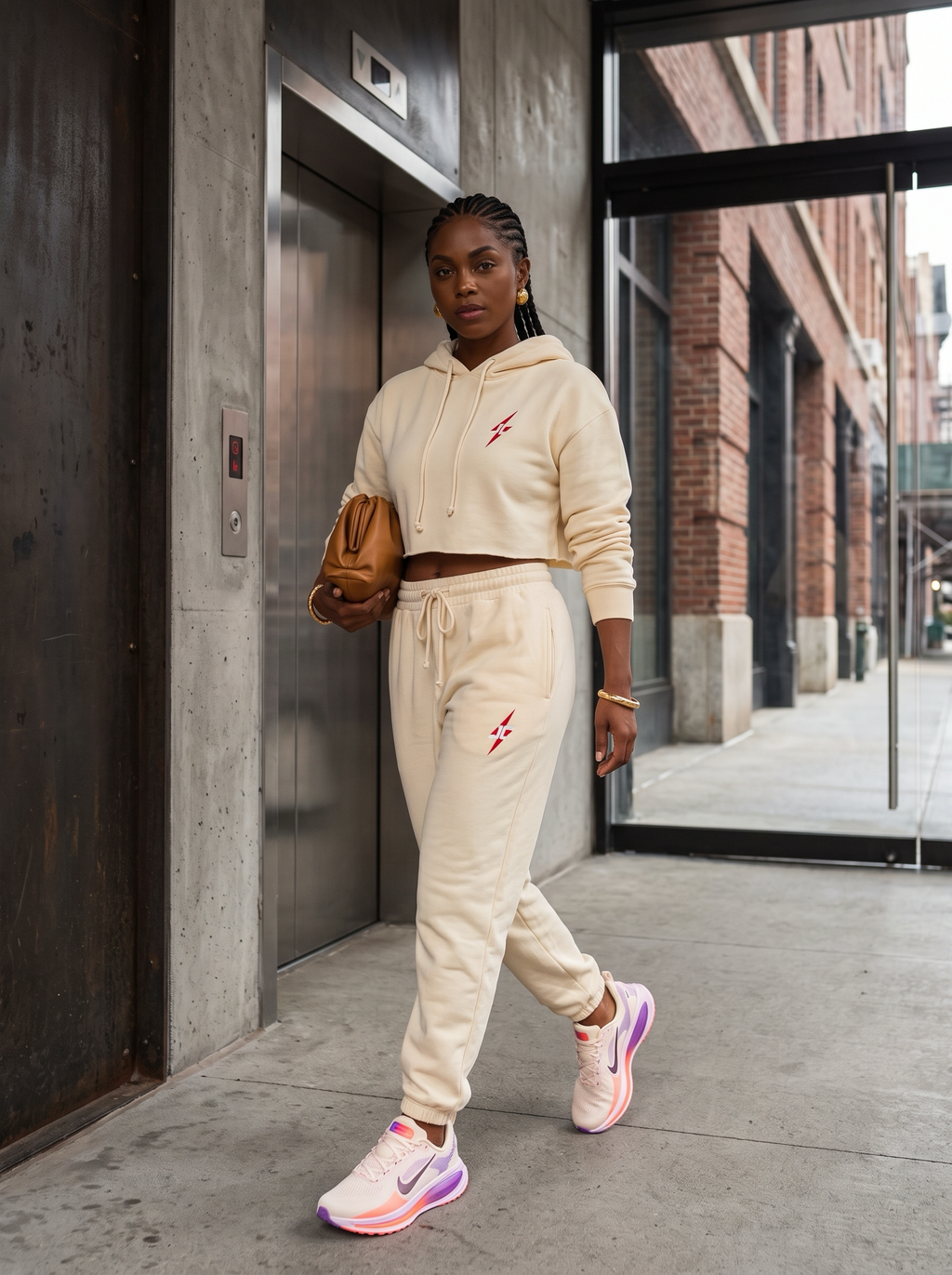 ⚡️JC ⚡️ FEMALE CROPPED SWEATSUITS