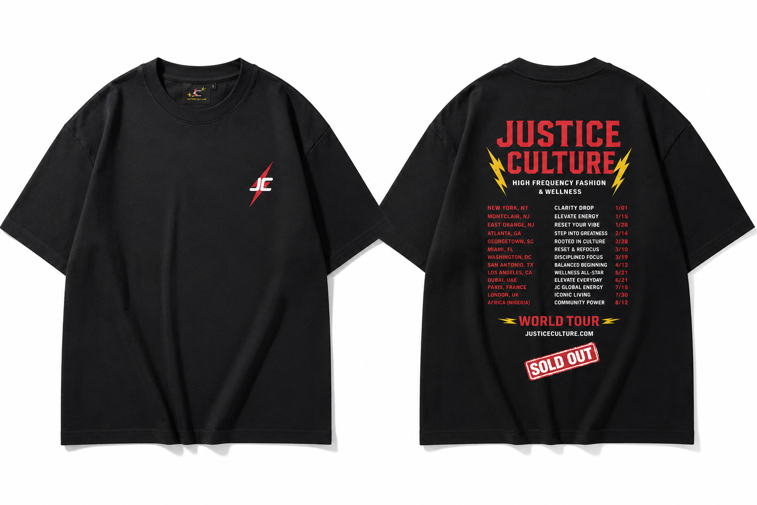 The “Global Frequency Tour” Tee