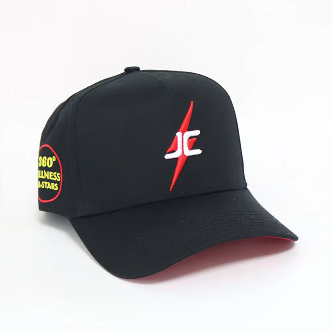 360° Wellness All-Star 5-panel Crown - Black