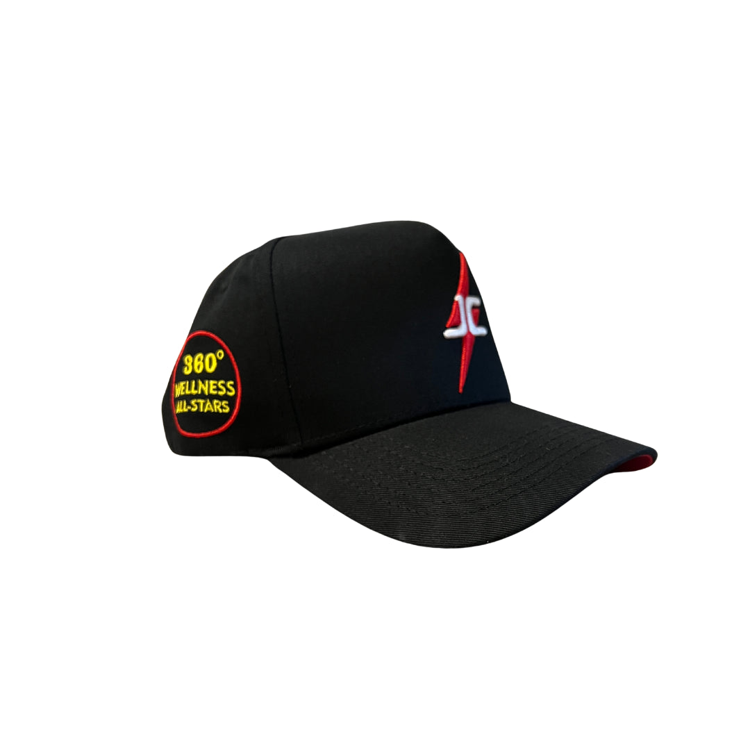 360° Wellness All-Star 5-panel Crown - Black